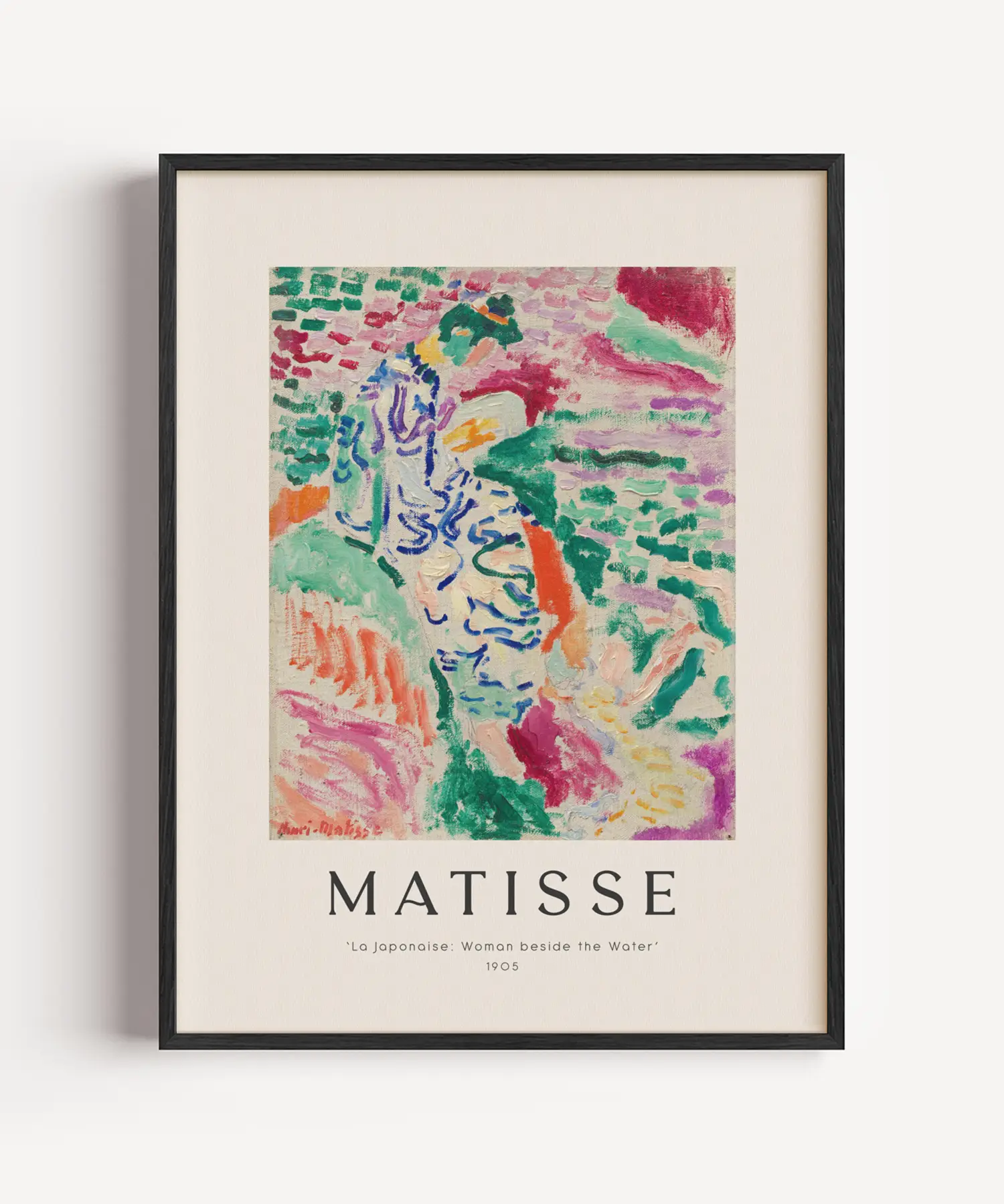 Matisse-La-Japonaise-Woman-Beside-the-Water-Poster-Baski-1 Matisse La Japonaise Woman Beside the Water Poster Baski 1