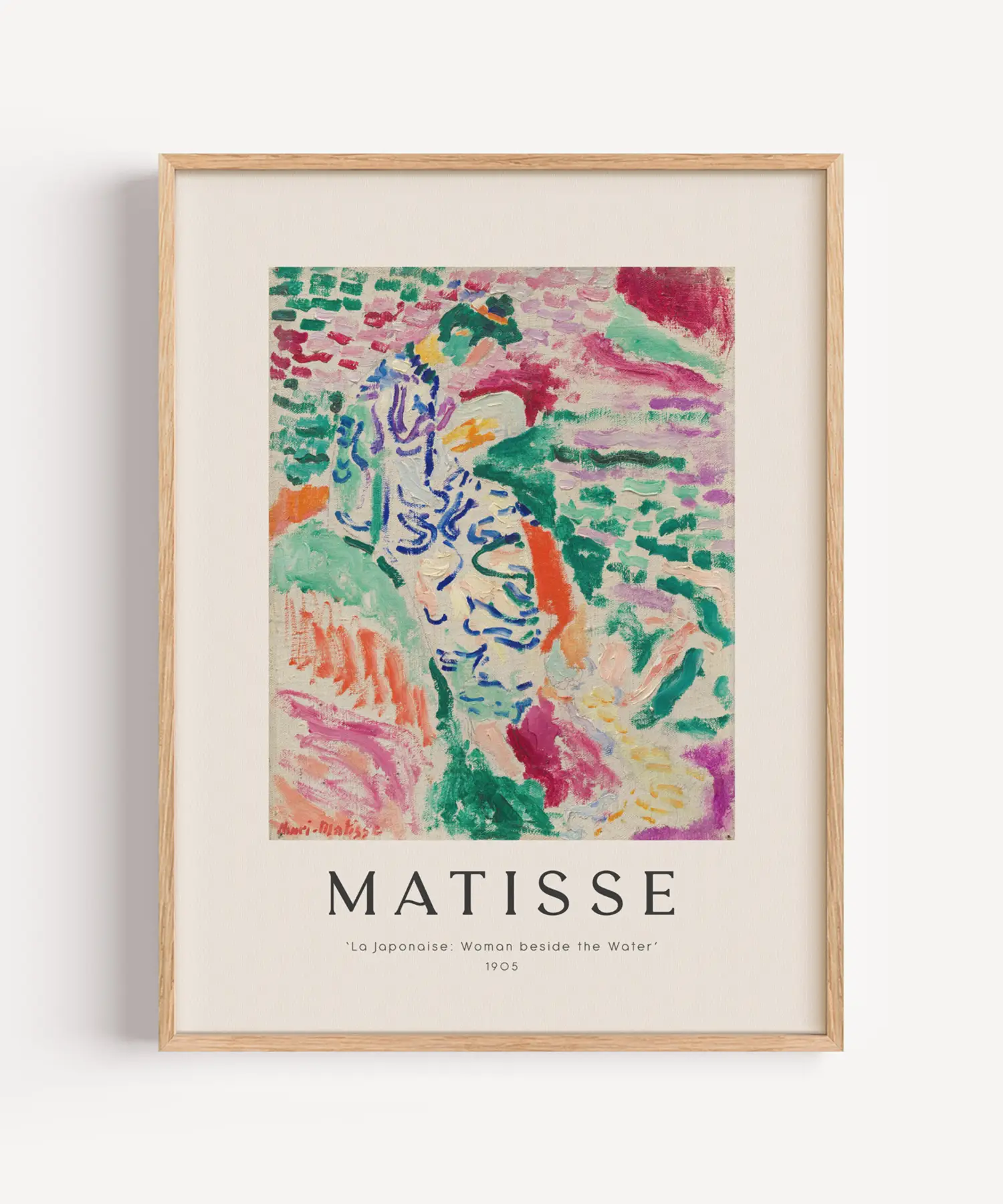 Matisse-La-Japonaise-Woman-Beside-the-Water-Poster-Baski-2 Matisse La Japonaise Woman Beside the Water Poster Baski 2