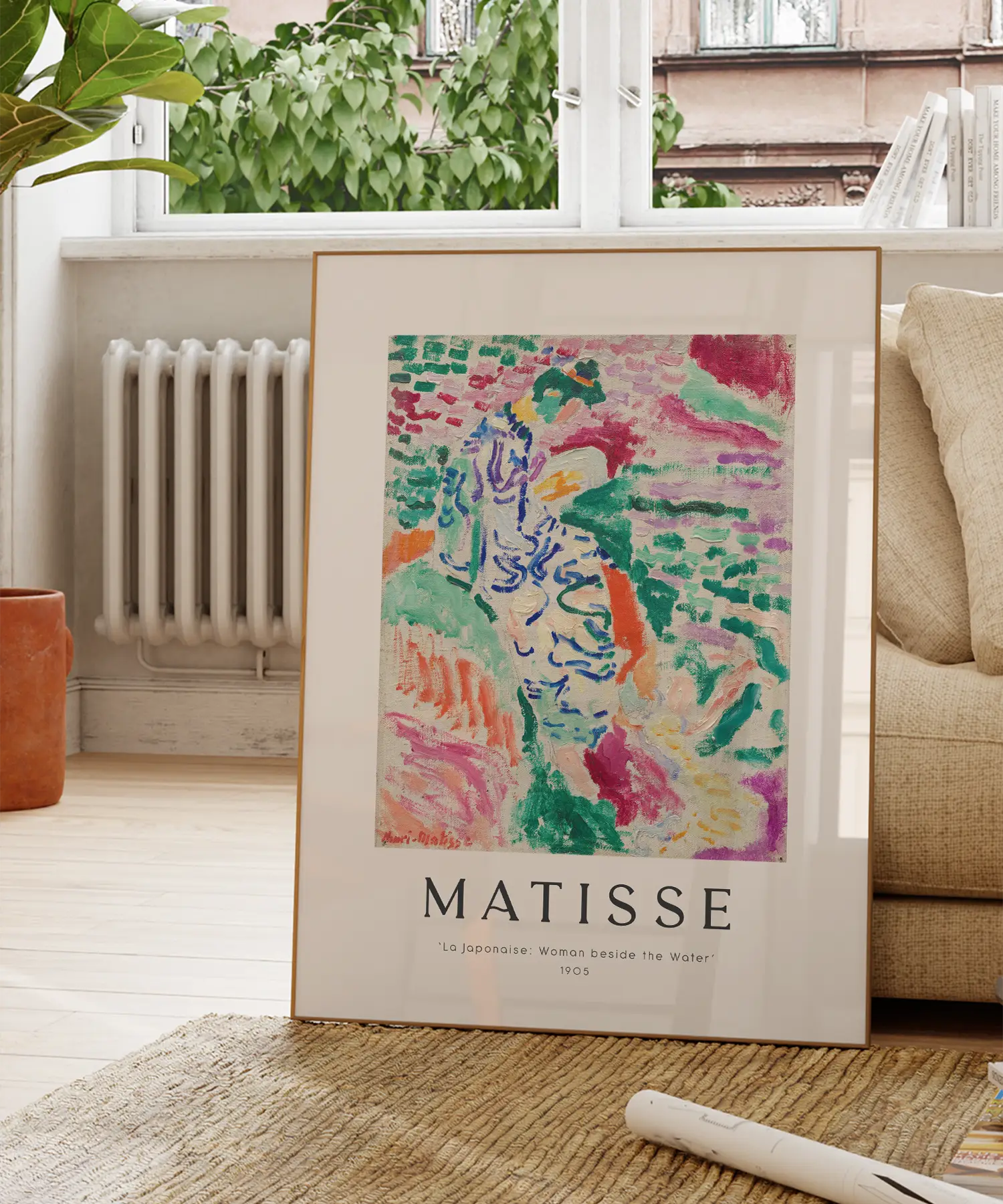 Matisse-La-Japonaise-Woman-Beside-the-Water-Poster-Baski-4 Matisse La Japonaise Woman Beside the Water Poster Baski 4