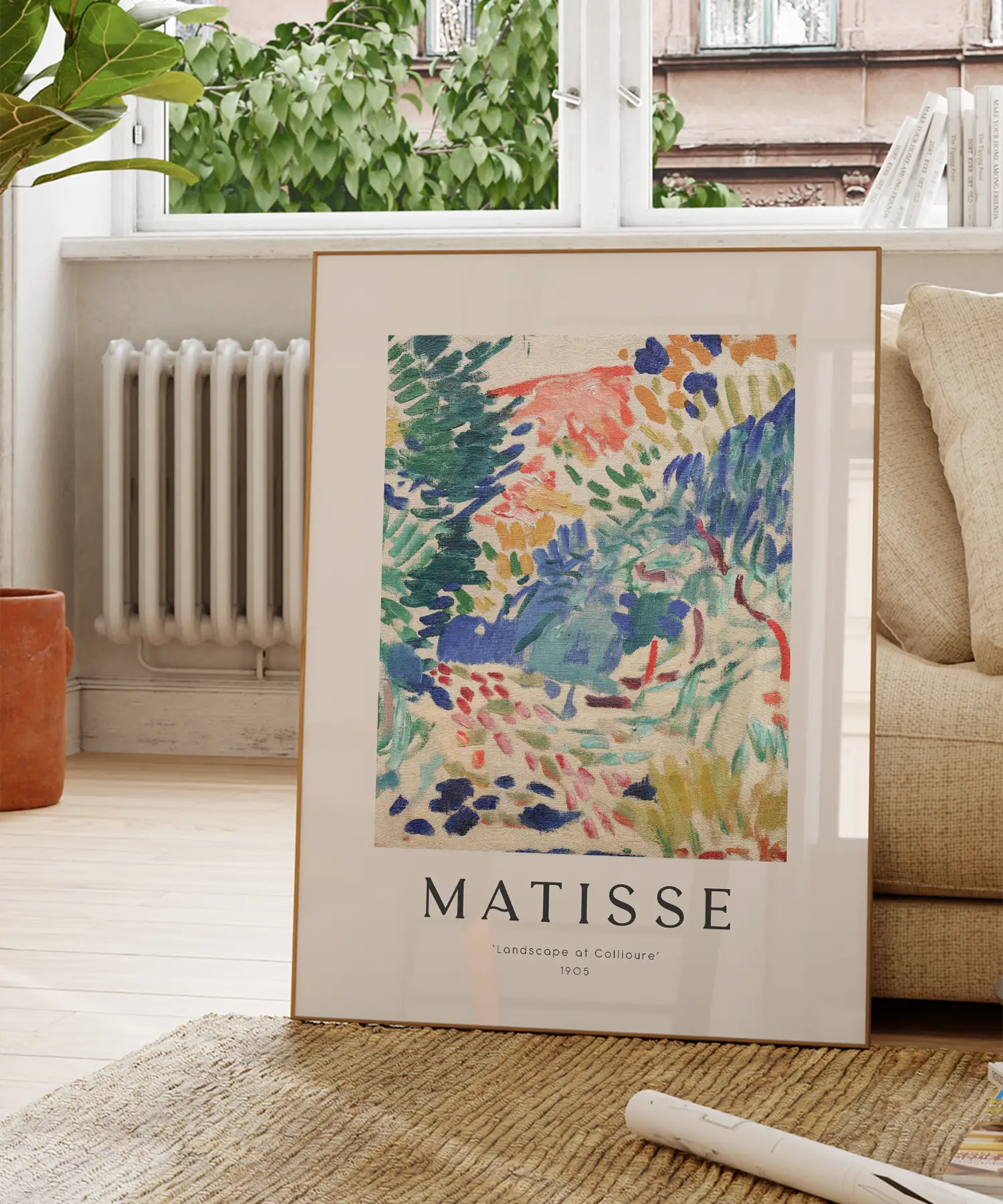 Matisse-Landscape-at-Collioure-Poster-Baski-4 Matisse Landscape at Collioure Poster Baski 4