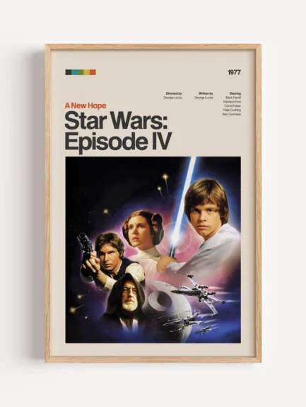 Star Wars Episode IV A New Hope Film Posteri 2